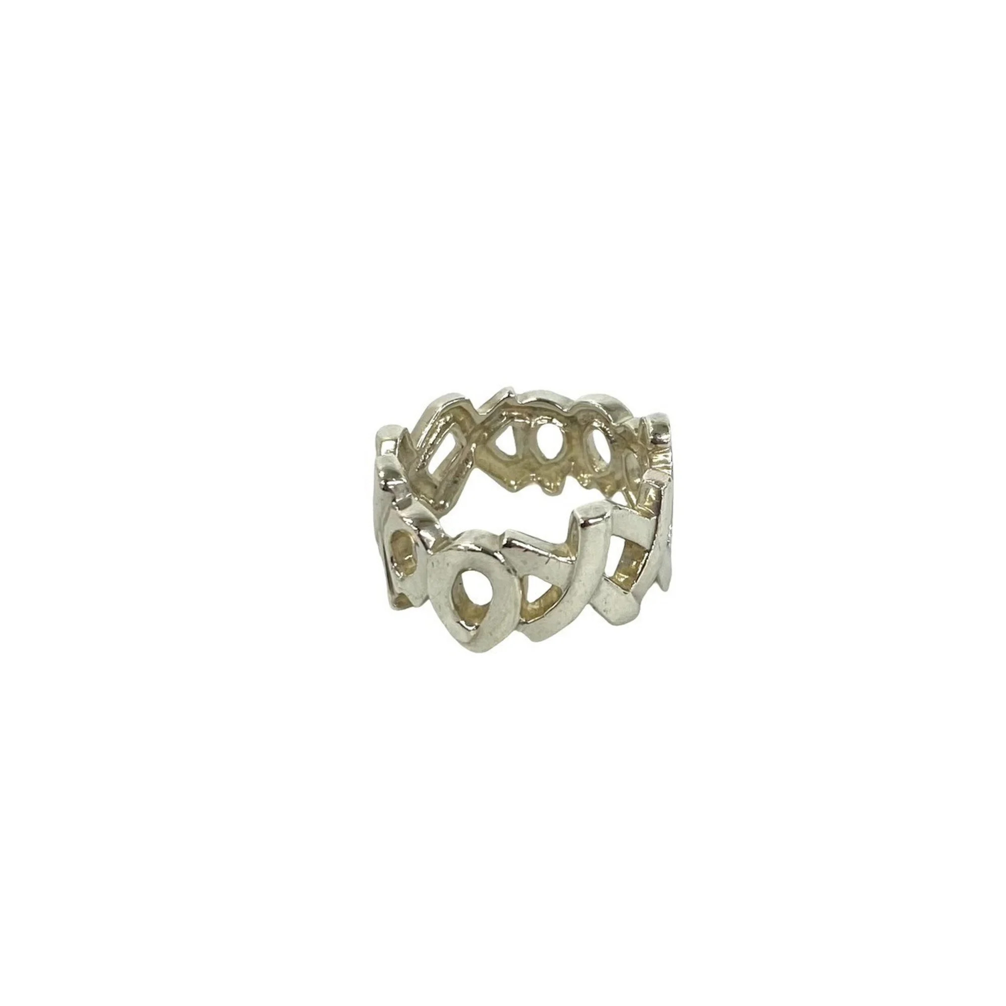 Tiffany&Co. Tiffany Love & Kiss Ring, Sterling Silver 925, Accessory, Silver,...